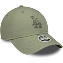 cap-izliekta-green-adjustable-strap-9twenty-midi-linen-no-los-angeles-dodgers-mlb-no-new-era