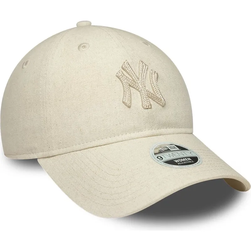 cepur-izliekta-bess-regulejams-9twenty-midi-linen-no-new-york-yankees-mlb-no-new-era