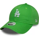 cap-izliekta-green-adjustable-strap-9twenty-league-essential-midi-no-los-angeles-dodgers-mlb-no-new-era