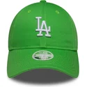 gorra-curva-verde-ajustable-para-mujer-9twenty-league-essential-midi-de-los-angeles-dodgers-mlb-de-new-era
