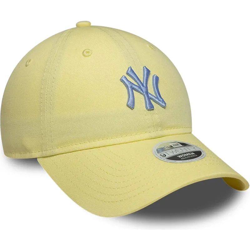 cepur-izliekta-dzeltens-regulejams-9twenty-league-essential-midi-no-new-york-yankees-mlb-no-new-era