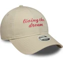 cap-izliekta-beige-adjustable-strap-9twenty-no-new-era