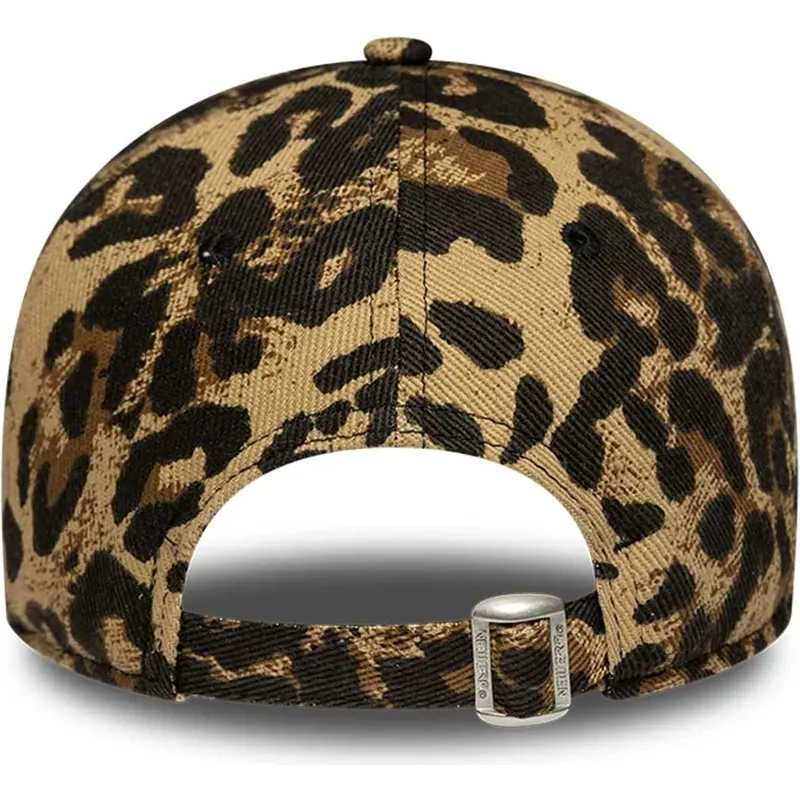 cepur-izliekta-leopards-regulejama-lente-9twenty-leopard-no-new-york-yankees-mlb-no-new-era
