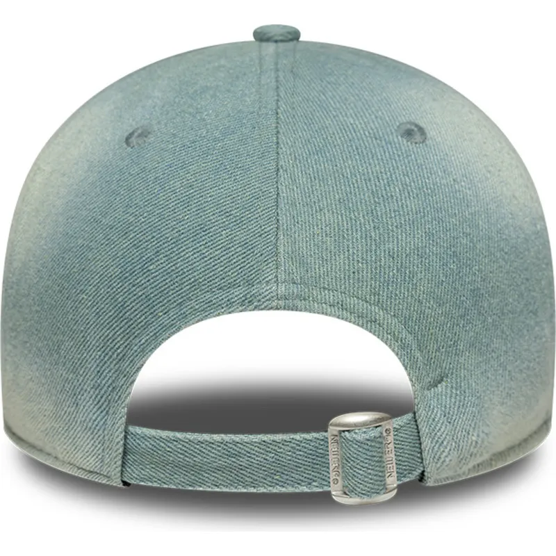 niebieska-regulowana-czapka-z-daszkiem-dla-kobiet-9twenty-a-frame-denim-los-angeles-dodgers-mlb-new-era