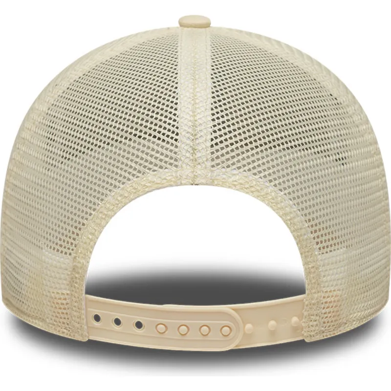 new-era-women-blue-logo-9forty-a-frame-floral-los-angeles-dodgers-mlb-beige-trucker-hat