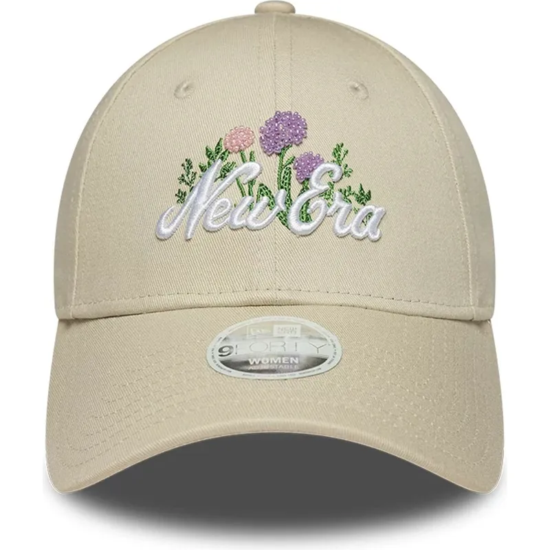 cap-izliekta-beige-adjustable-strap-9forty-no-new-era