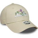 cap-izliekta-beige-adjustable-strap-9forty-no-new-era