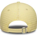 cap-izliekta-yellow-adjustable-strap-9twenty-seersucker-no-new-york-yankees-mlb-no-new-era