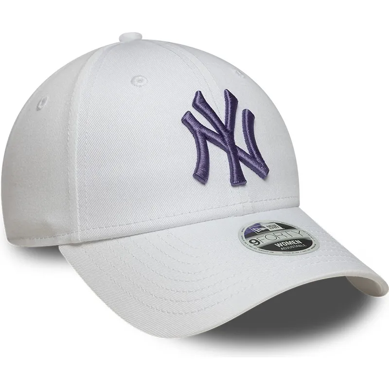cepur-izliekta-balts-regulejama-lente-9forty-league-essential-no-new-york-yankees-mlb-no-new-era