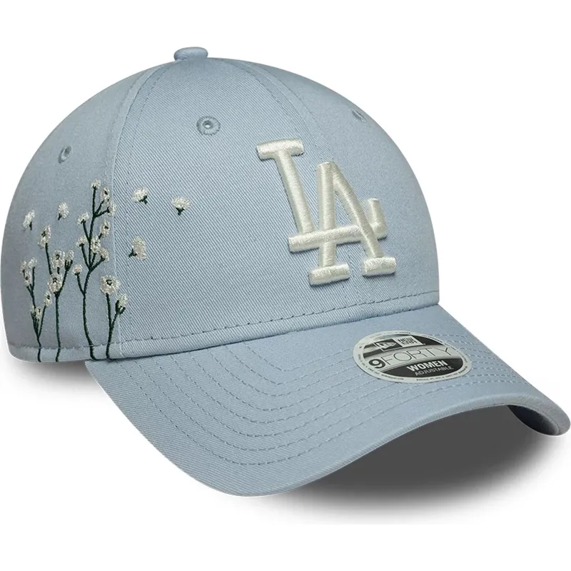 cepur-izliekta-zils-regulejams-9forty-floral-icon-no-los-angeles-dodgers-mlb-no-new-era