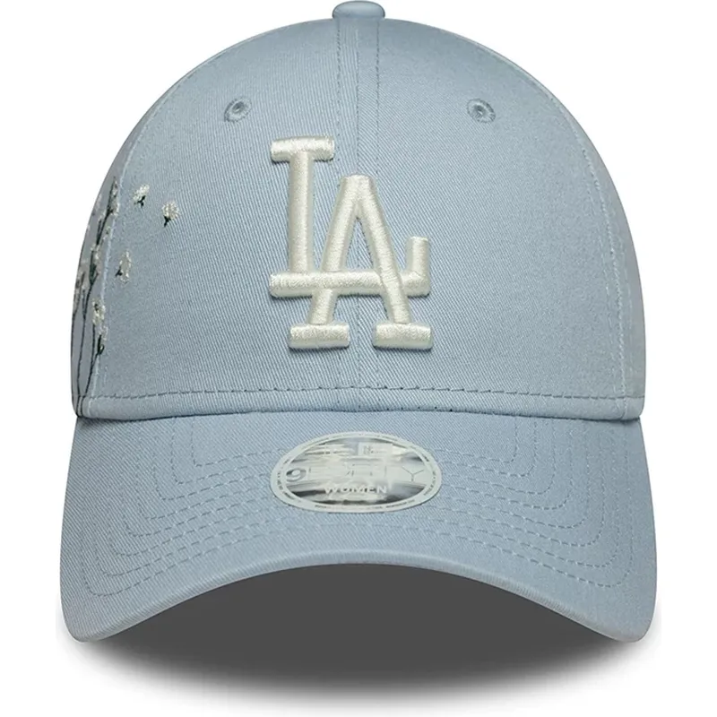 cepur-izliekta-zils-regulejams-9forty-floral-icon-no-los-angeles-dodgers-mlb-no-new-era