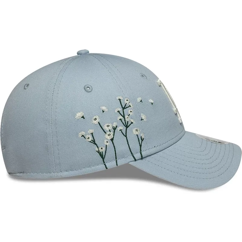 cepur-izliekta-zils-regulejams-9forty-floral-icon-no-los-angeles-dodgers-mlb-no-new-era