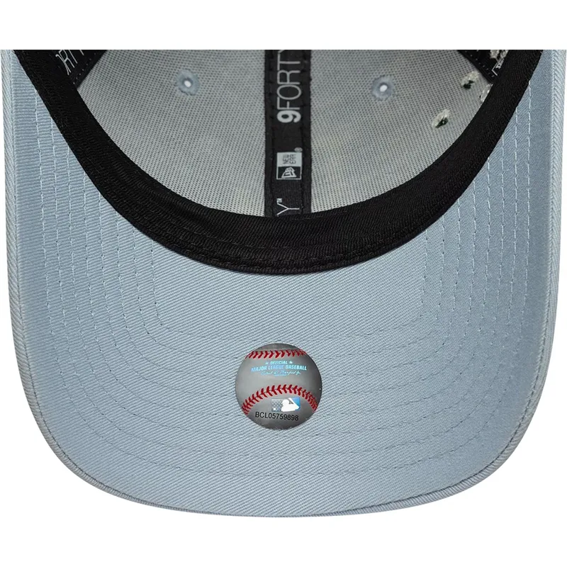 blaue-gebogene-verstellbare-damenkappe-9forty-floral-icon-der-los-angeles-dodgers-mlb-von-new-era