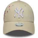 cepur-izliekta-bess-regulejams-9forty-floral-icon-side-no-new-york-yankees-mlb-no-new-era