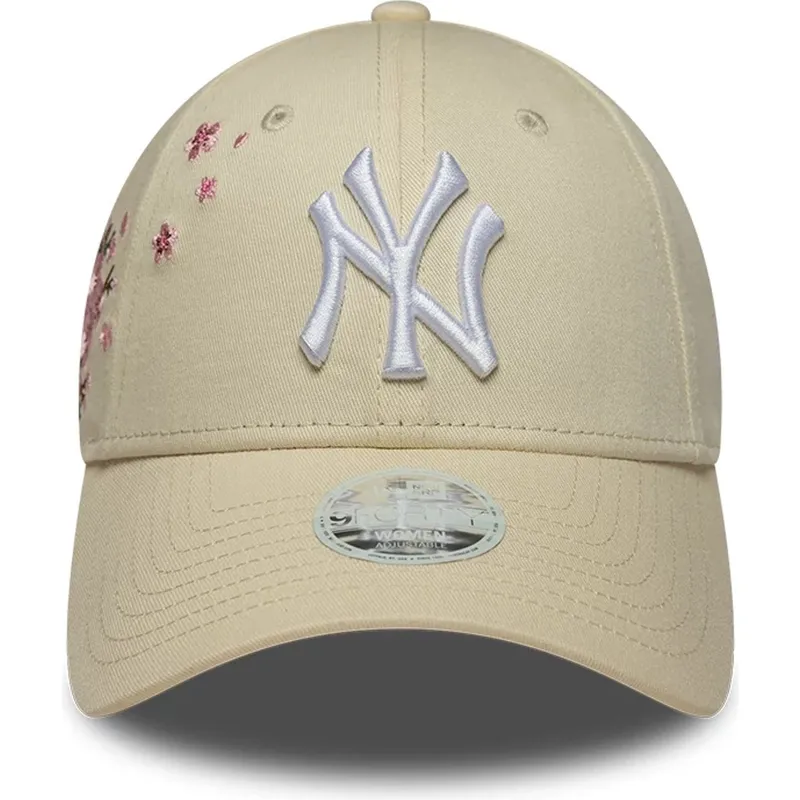 cepur-izliekta-bess-regulejams-9forty-floral-icon-side-no-new-york-yankees-mlb-no-new-era