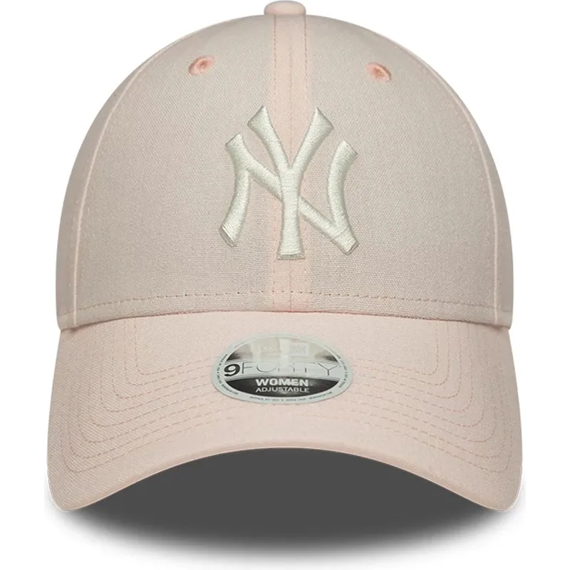 cap-izliekta-pink-adjustable-strap-claro-9forty-linen-no-new-york-yankees-mlb-no-new-era cap-izliekta-pink-adjustable-strap-claro-9forty-linen-no-new-york-yankees-mlb-no-new-era