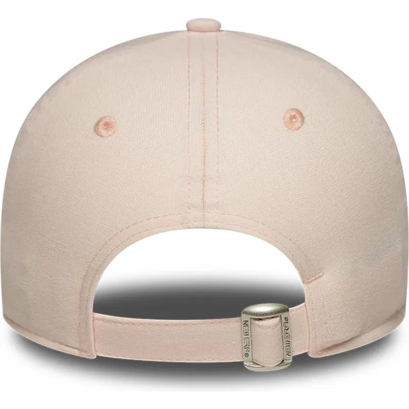 cepur-izliekta-roza-regulejams-9forty-linen-no-new-york-yankees-mlb-no-new-era