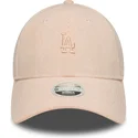 cepur-izliekta-roza-regulejams-9forty-mini-cord-no-los-angeles-dodgers-mlb-no-new-era