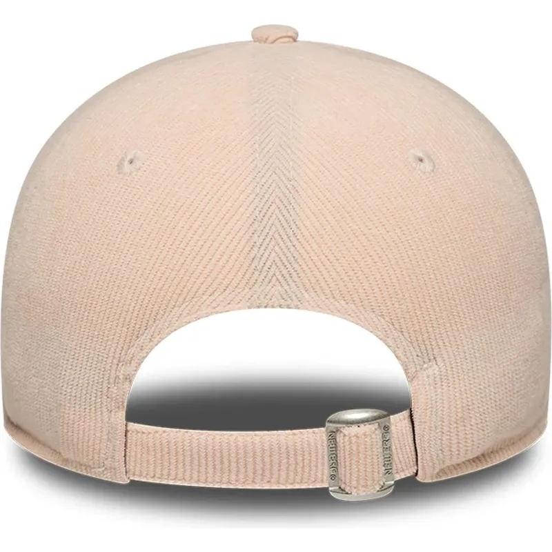 cap-izliekta-pink-adjustable-strap-9forty-mini-cord-no-los-angeles-dodgers-mlb-no-new-era
