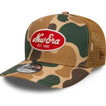 Casquette courbée camouflage snapback 9FIFTY Duck Camo New Era