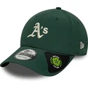 cap-izliekta-green-adjustable-strap-9forty-recycled-midi-no-oakland-athletics-mlb-no-new-era