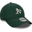 cap-izliekta-green-adjustable-strap-9forty-recycled-midi-no-oakland-athletics-mlb-no-new-era