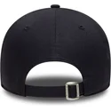 casquette-courbee-bleue-marine-ajustable-avec-logo-jaune-9forty-league-essential-new-york-yankees-mlb-new-era