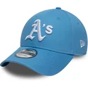 cepur-izliekta-zils-regulejama-lente-claro-9forty-league-essential-no-oakland-athletics-mlb-no-new-era