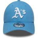 cepur-izliekta-zils-regulejama-lente-claro-9forty-league-essential-no-oakland-athletics-mlb-no-new-era