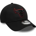 cepur-izliekta-melns-regulejams-9forty-team-outline-no-chicago-bulls-nba-no-new-era