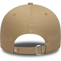 brazowa-regulowana-czapka-z-zakrzywionym-daszkiem-z-brazowym-logo-9forty-tonal-icon-los-angeles-dodgers-mlb-new-era