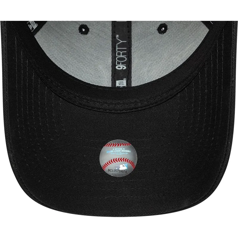 cepur-izliekta-melns-regulejama-lente-9forty-tonal-icon-no-new-york-yankees-mlb-no-new-era