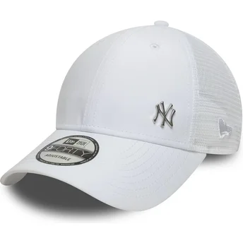 Casquette trucker blanche ajustable 9FORTY Flawless New York Yankees MLB New Era