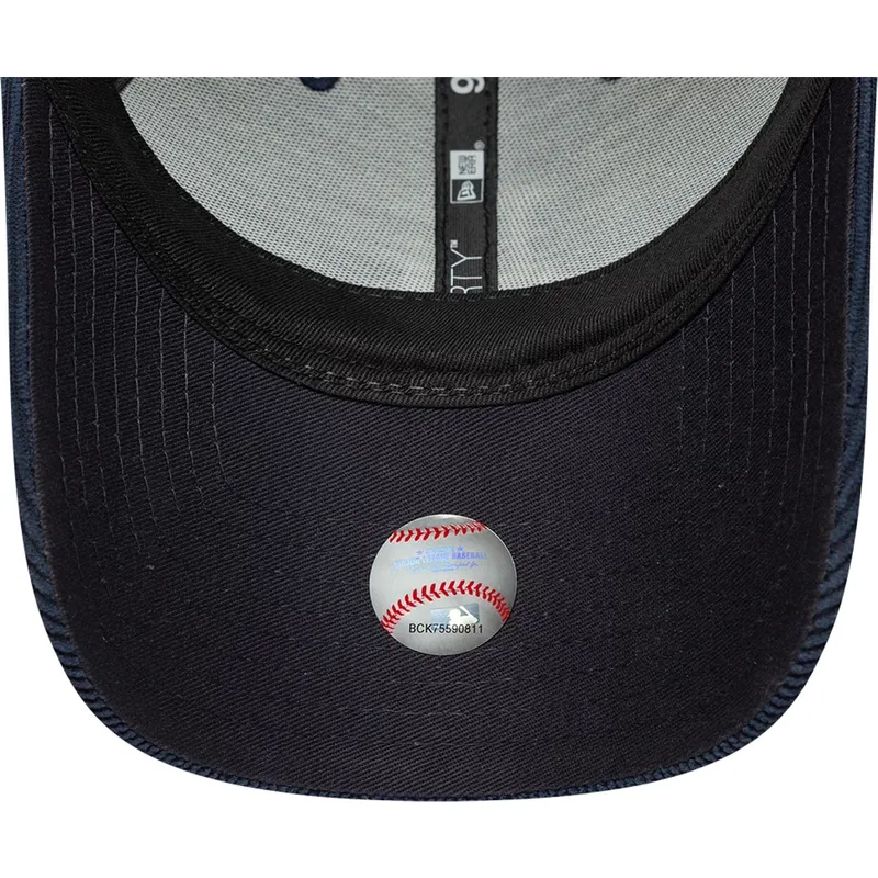 cap-izliekta-navy-blue-adjustable-strap-9forty-soft-cord-no-los-angeles-dodgers-mlb-no-new-era