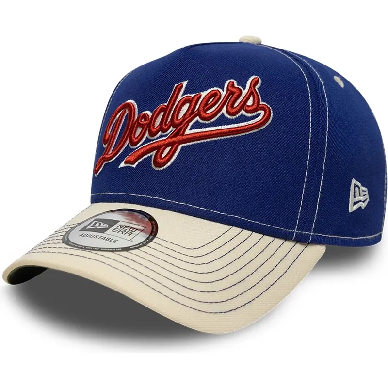 cepur-izliekta-zils-snapback-e-frame-city-icon-no-los-angeles-dodgers-mlb-no-new-era