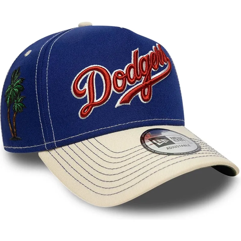 cepur-izliekta-zils-snapback-e-frame-city-icon-no-los-angeles-dodgers-mlb-no-new-era