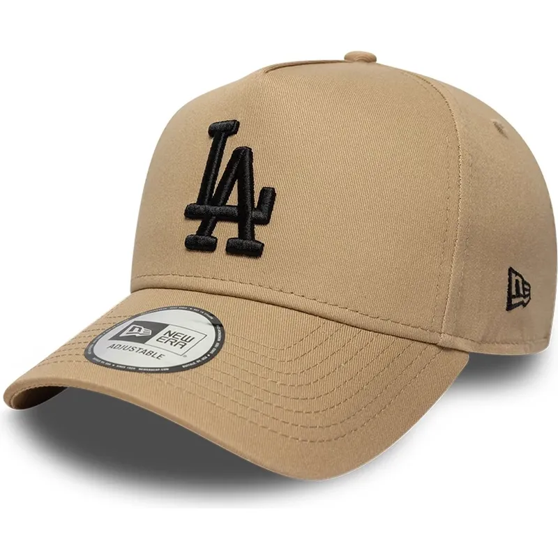 cepur-izliekta-bruns-snapback-e-frame-league-essential-no-los-angeles-dodgers-mlb-no-new-era