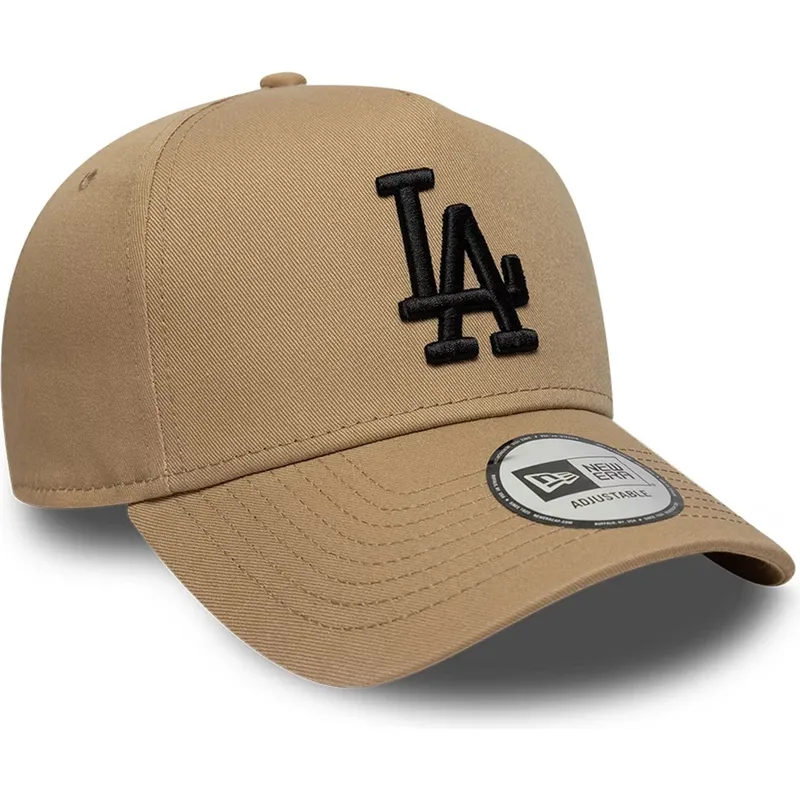 cap-izliekta-brown-snapback-negro-e-frame-league-essential-no-los-angeles-dodgers-mlb-no-new-era