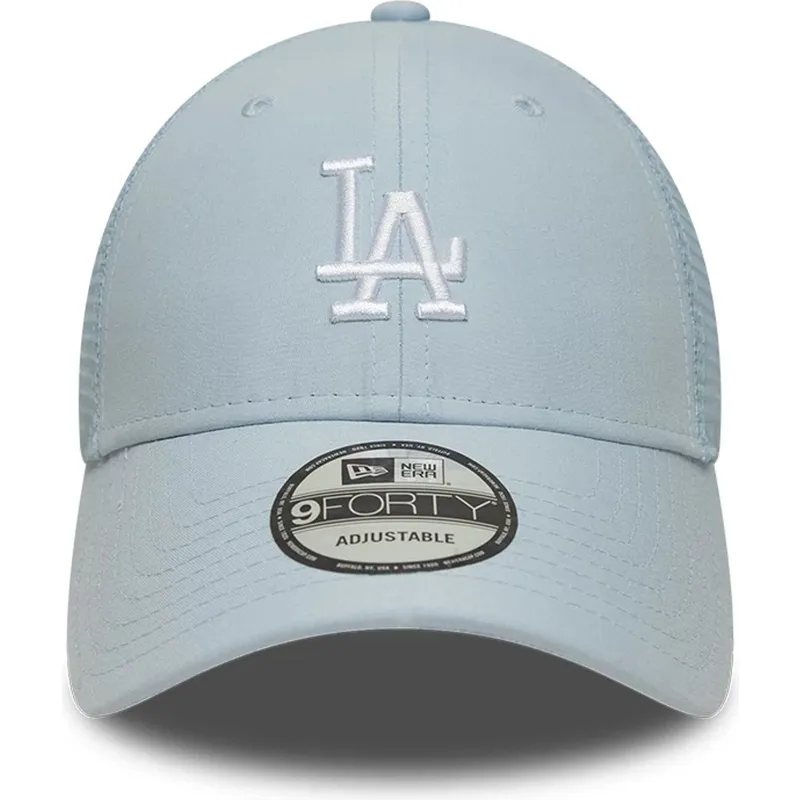 jasnoniebieska-regulowana-czapka-trucker-9forty-homefield-midi-los-angeles-dodgers-mlb-new-era