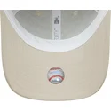 casquette-trucker-beige-ajustable-avec-logo-vert-9forty-homefield-midi-new-york-yankees-mlb-new-era