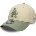 cap-izliekta-beige-snapback-9forty-m-crown-side-script-no-los-angeles-dodgers-mlb-no-new-era