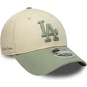 cap-izliekta-beige-snapback-9forty-m-crown-side-script-no-los-angeles-dodgers-mlb-no-new-era