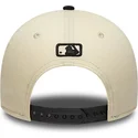 cap-izliekta-beige-snapback-9forty-m-crown-side-script-no-new-york-mets-mlb-no-new-era
