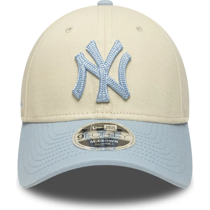 cepur-izliekta-bess-snapback-9forty-m-crown-side-script-no-new-york-yankees-mlb-no-new-era