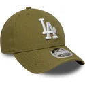 cap-izliekta-green-snapback-9forty-m-crown-linen-no-los-angeles-dodgers-mlb-no-new-era