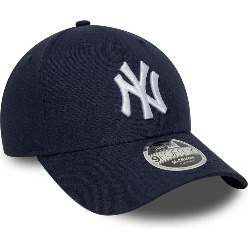 cap-izliekta-navy-blue-snapback-9forty-m-crown-linen-no-new-york-yankees-mlb-no-new-era