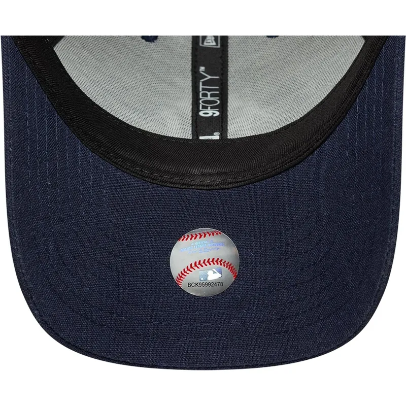 cap-izliekta-navy-blue-snapback-9forty-m-crown-linen-no-new-york-yankees-mlb-no-new-era