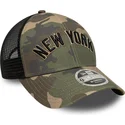 cepur-izliekta-truckeris-maskesanas-snapback-9forty-m-crown-wordmark-no-new-york-yankees-mlb-no-new-era