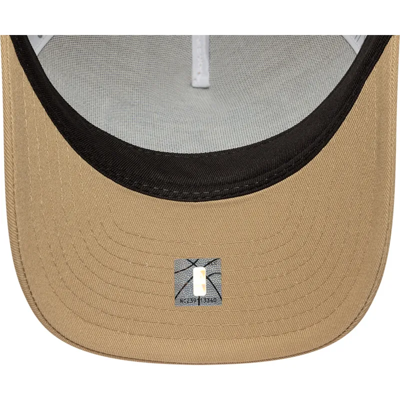 cap-izliekta-beige-snapback-9forty-m-crown-a-frame-no-los-angeles-lakers-nba-no-new-era