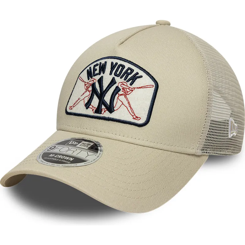 new-era-9forty-m-crown-a-frame-new-york-yankees-mlb-beige-trucker-hat